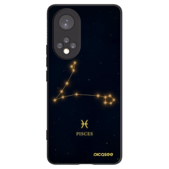 Picasee silikonski črni ovitek za Huawei Nova 9 - PISCES