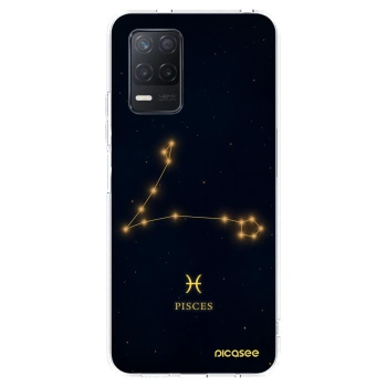 Picasee silikonski prozorni ovitek za Realme 8 5G - PISCES