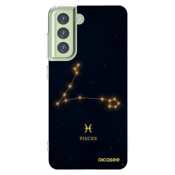 Picasee silikonski prozorni ovitek za Samsung Galaxy S21 FE 5G - PISCES
