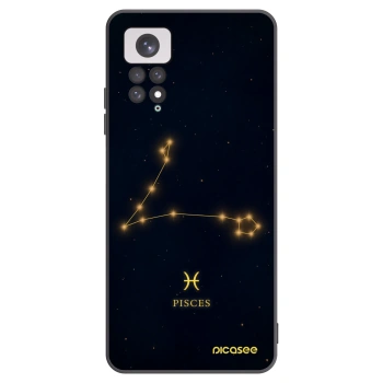 Picasee silikonski črni ovitek za Xiaomi Redmi Note 11 - PISCES