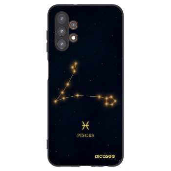 Picasee silikonski črni ovitek za Samsung Galaxy A13 4G A135 - PISCES