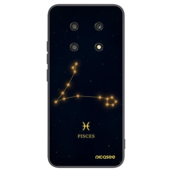 Picasee silikonski črni ovitek za Honor Magic4 Lite 5G - PISCES