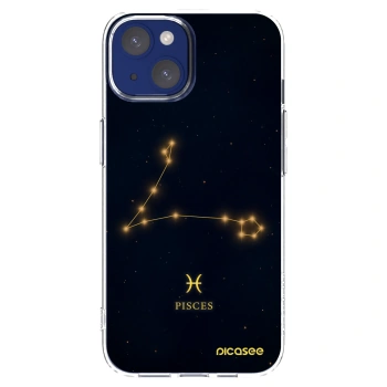 Picasee silikonski prozorni ovitek za Apple iPhone 14 - PISCES