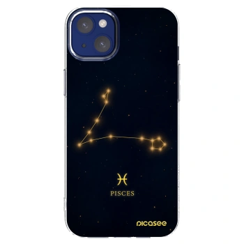 Picasee silikonski prozorni ovitek za Apple iPhone 14 Plus - PISCES
