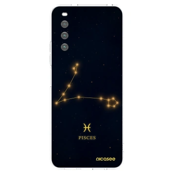 Picasee silikonski prozorni ovitek za Sony Xperia 10 IV 5G - PISCES