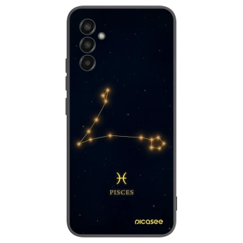 Picasee silikonski črni ovitek za Samsung Galaxy M13 M135F - PISCES