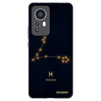 Picasee silikonski črni ovitek za Xiaomi 12T Pro - PISCES
