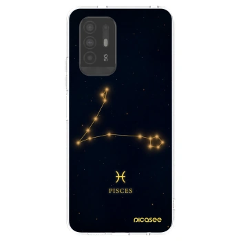 Picasee silikonski prozorni ovitek za OPPO A94 5G - PISCES