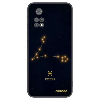 Picasee silikonski črni ovitek za Xiaomi Poco M4 Pro - PISCES