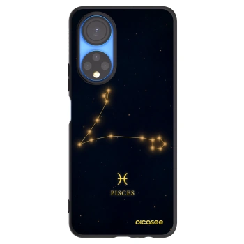 Picasee silikonski črni ovitek za Honor X7 - PISCES