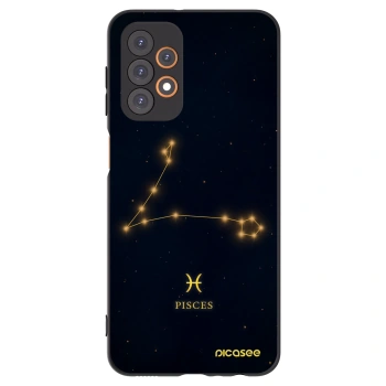 Picasee silikonski črni ovitek za Samsung Galaxy A23 A235F 4G - PISCES