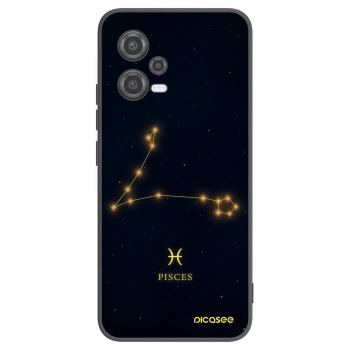 Picasee silikonski črni ovitek za Xiaomi Poco X5 - PISCES
