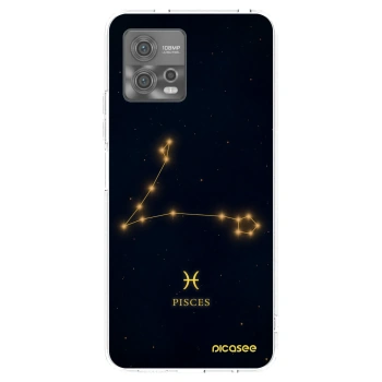 Picasee silikonski prozorni ovitek za Motorola Moto G72 - PISCES