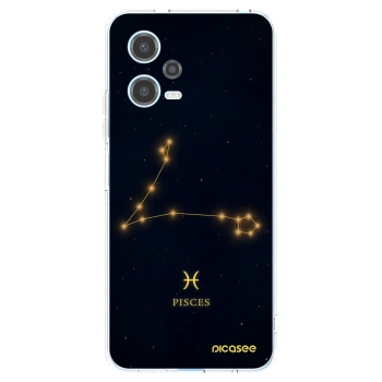 Picasee silikonski prozorni ovitek za Xiaomi Redmi Note 12 5G - PISCES