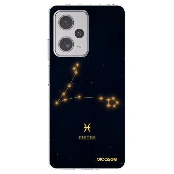 Picasee silikonski prozorni ovitek za Xiaomi Redmi Note 12 Pro+ 5G - PISCES