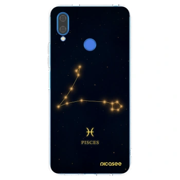 Picasee silikonski prozorni ovitek za Huawei Nova 3 - PISCES