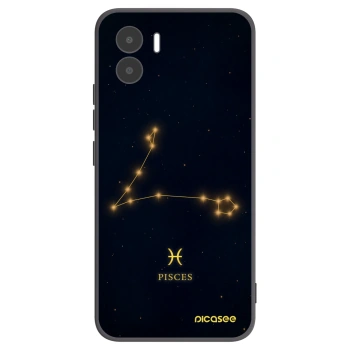 Picasee silikonski črni ovitek za Xiaomi Redmi A2 - PISCES