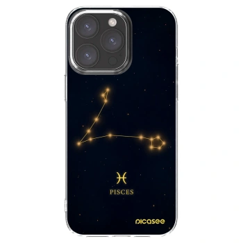 Picasee silikonski prozorni ovitek za Apple iPhone 15 Pro Max - PISCES