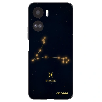 Picasee silikonski črni ovitek za Honor 90 Lite 5G - PISCES