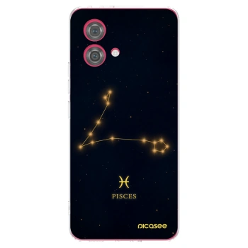 Picasee silikonski prozorni ovitek za Motorola Moto G84 5G - PISCES