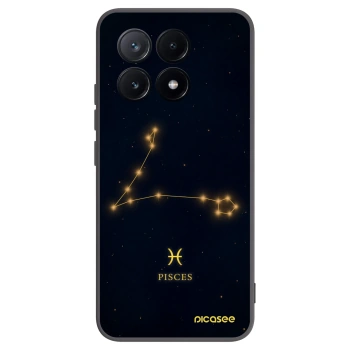 Picasee silikonski črni ovitek za Xiaomi Poco X6 Pro - PISCES