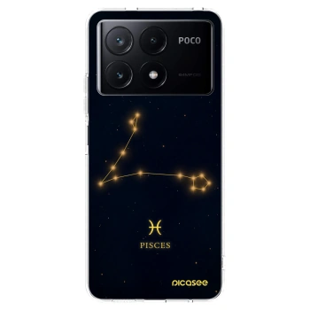 Picasee silikonski prozorni ovitek za Xiaomi Poco X6 Pro - PISCES