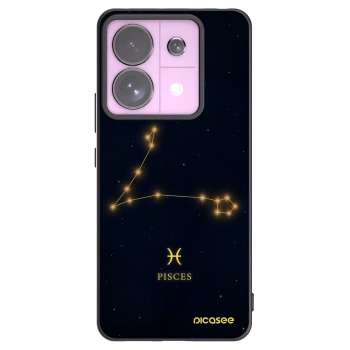 Picasee silikonski črni ovitek za Xiaomi Redmi Note 13 Pro 5G - PISCES