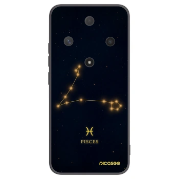 Picasee silikonski črni ovitek za Honor Magic6 Lite 5G - PISCES