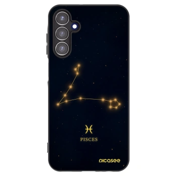 Picasee silikonski črni ovitek za Samsung Galaxy A15 A156B 5G - PISCES