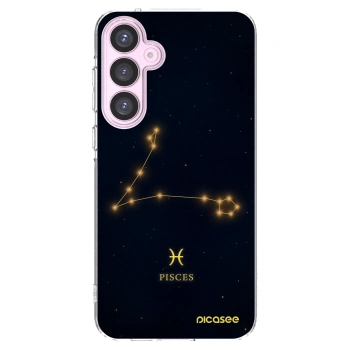 Picasee silikonski prozorni ovitek za Samsung Galaxy A55 5G A556B - PISCES