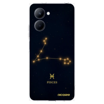 Picasee silikonski prozorni ovitek za Realme C33 (2023) - PISCES