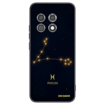 Picasee silikonski črni ovitek za OnePlus 11 5G - PISCES