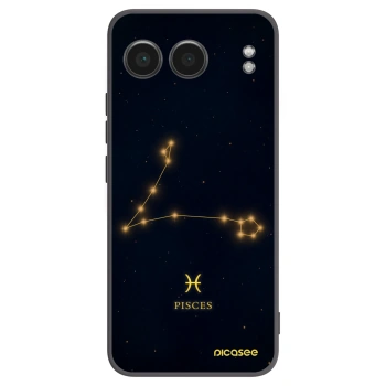 Picasee silikonski črni ovitek za OnePlus Nord 4 - PISCES