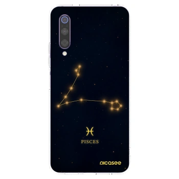 Picasee silikonski prozorni ovitek za Xiaomi Mi 9 - PISCES