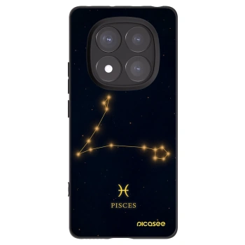 Picasee silikonski črni ovitek za Xiaomi Redmi Note 14 Pro+ 5G - PISCES