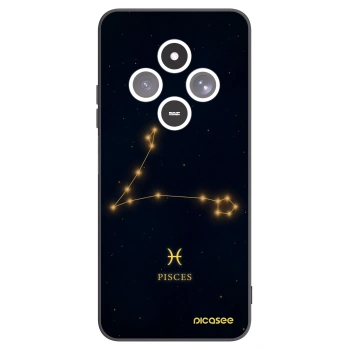 Picasee silikonski črni ovitek za Xiaomi Redmi 14C - PISCES