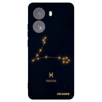 Picasee silikonski črni ovitek za Xiaomi Poco X7 - PISCES