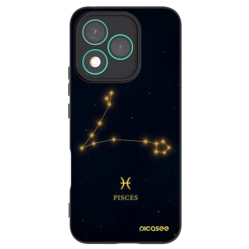Picasee silikonski črni ovitek za Honor 400 Lite 5G - PISCES