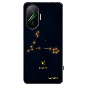 Picasee silikonski črni ovitek za Xiaomi Poco F7 Pro 5G - PISCES