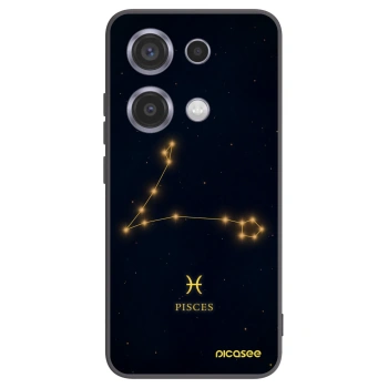 Picasee silikonski črni ovitek za Xiaomi Redmi Note 14S - PISCES