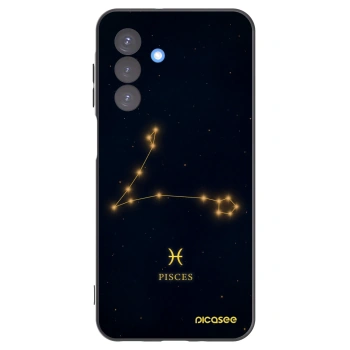 Picasee silikonski črni ovitek za Samsung Galaxy A17 5G - PISCES