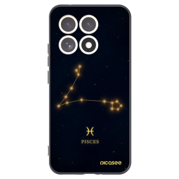 Picasee silikonski črni ovitek za Xiaomi 15T - PISCES