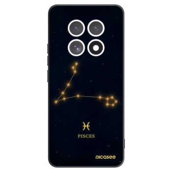 Picasee silikonski črni ovitek za Xiaomi Redmi Note 15 - PISCES