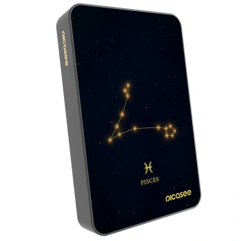 Picasee Prenosna baterija z MagSafe 10 000 mAh Siva - PISCES