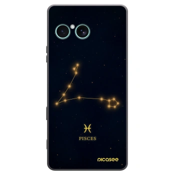 Picasee silikonski črni ovitek za Sony Xperia 10 VII - PISCES
