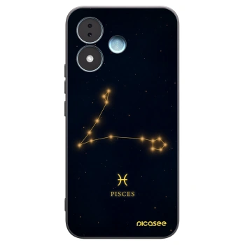 Picasee silikonski črni ovitek za Xiaomi Redmi Note 17 5G - PISCES