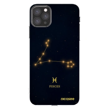 Picasee silikonski prozorni ovitek za Apple iPhone 11 Pro Max - PISCES