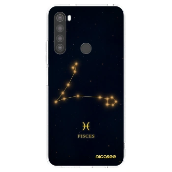 Picasee silikonski prozorni ovitek za Xiaomi Redmi Note 8 - PISCES