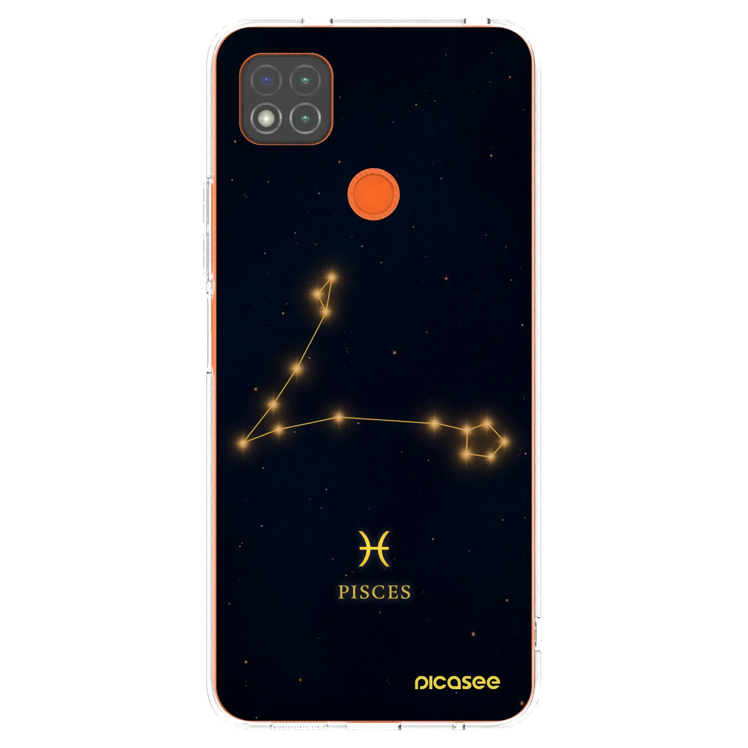 Picasee silikonski prozorni ovitek za Xiaomi Redmi 9C - PISCES