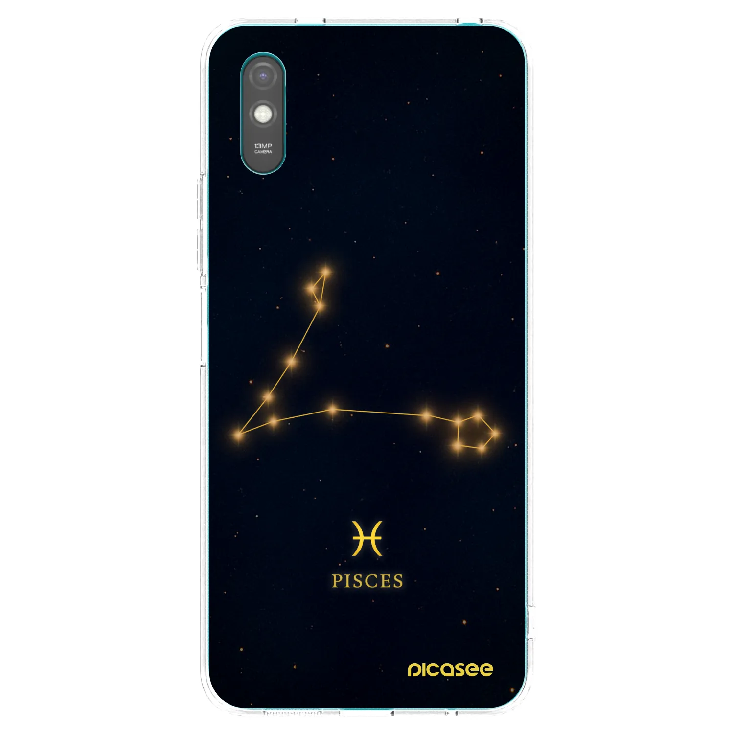 Picasee silikonski prozorni ovitek za Xiaomi Redmi 9A - PISCES